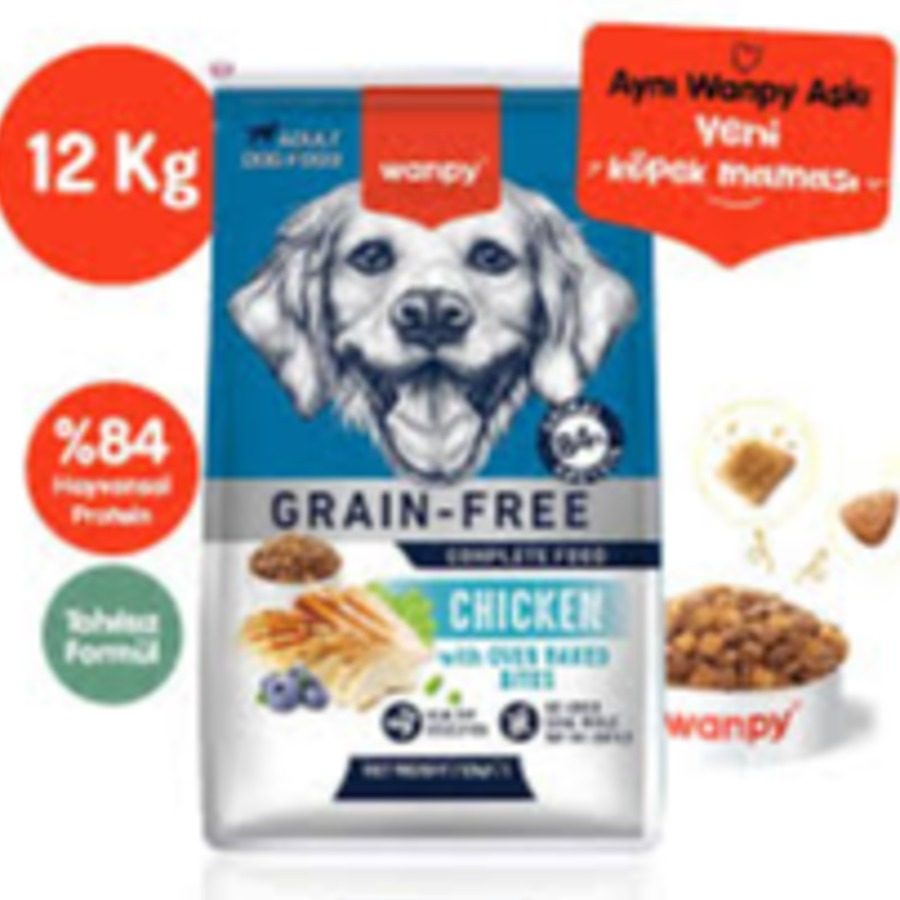 Wanpy Tahılsız Kuzulu Yetişkin Köpek Maması 1,5 kg